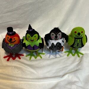 Set of 4 Target Halloween birds 2024